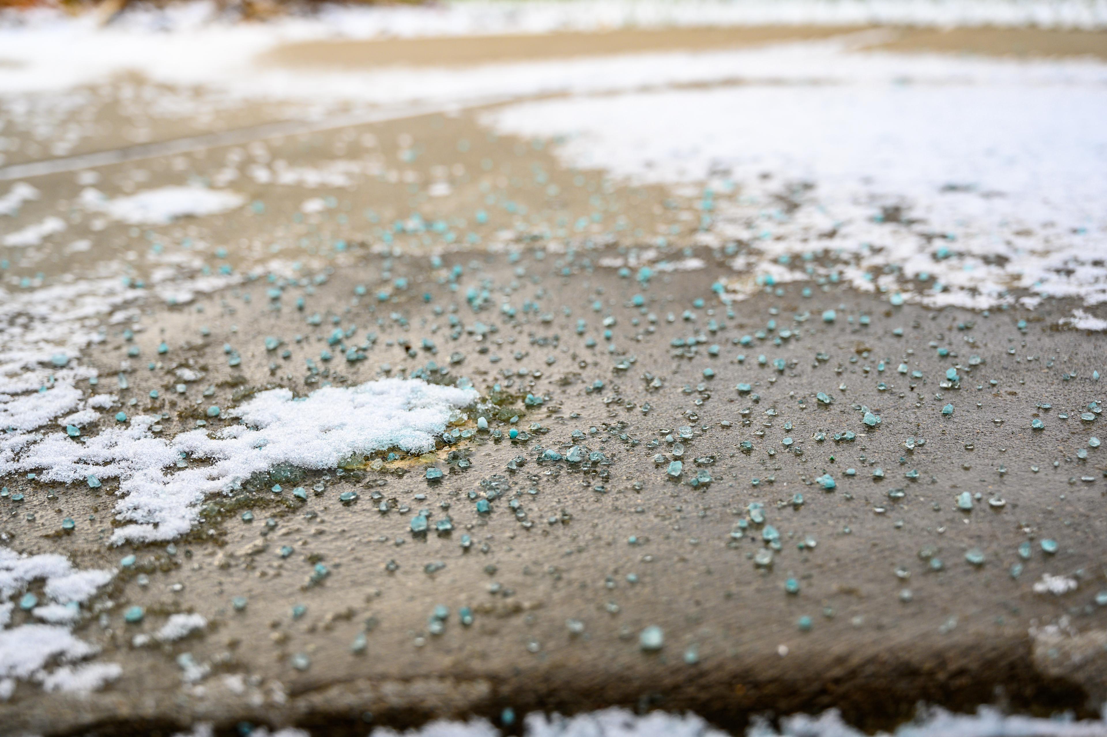 The Hidden Threat: How Rock Salt Harms Your Concrete Surfaces